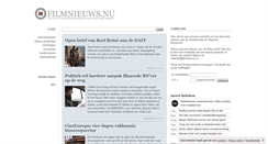 Desktop Screenshot of filmnieuws.nu